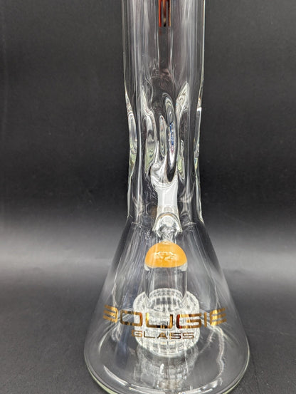 Bougie Glass 16" Mega Matrix Beaker - Meech Madness Smoke Shop