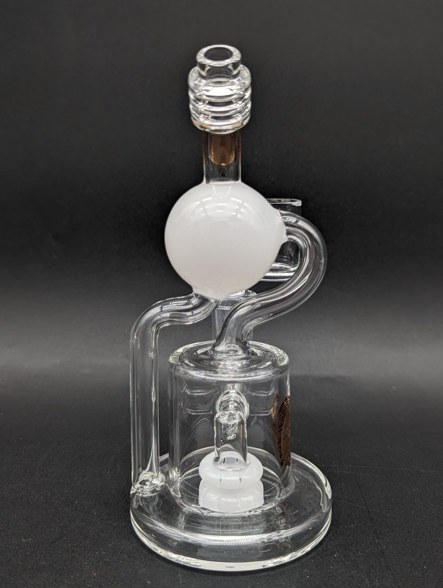 Bougie Glass 6" Orbit Recycler Dab Rig - Meech Madness Smoke Shop