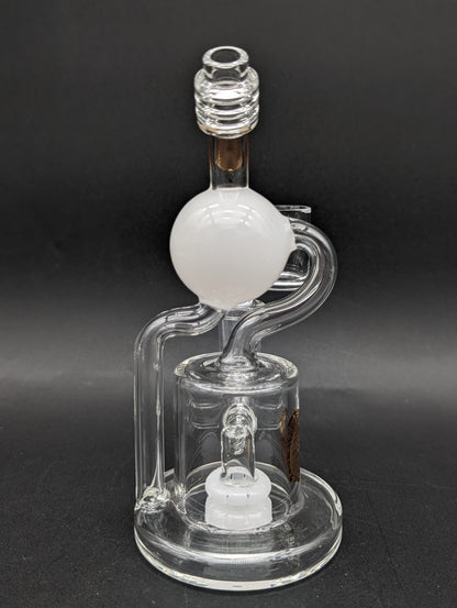 Bougie Glass 6" Orbit Recycler Dab Rig - Meech Madness Smoke Shop