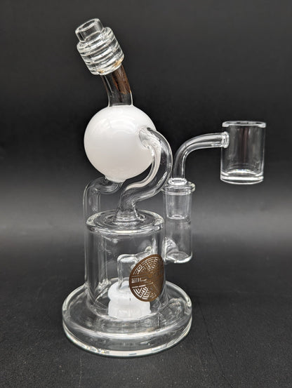 Bougie Glass 6" Orbit Recycler Dab Rig - Meech Madness Smoke Shop