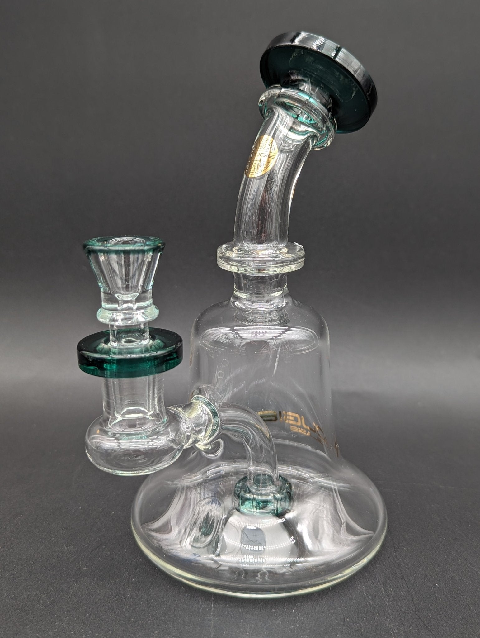 Bougie Glass 8" Bell Bottom Bong - Meech Madness Smoke Shop