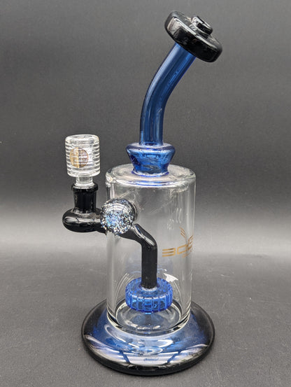 Bougie Glass 9" Full Color Water Pipe-Avernic Smoke Shop