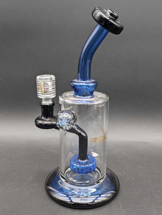 Bougie Glass 9" Full Color Water Pipe-Avernic Smoke Shop
