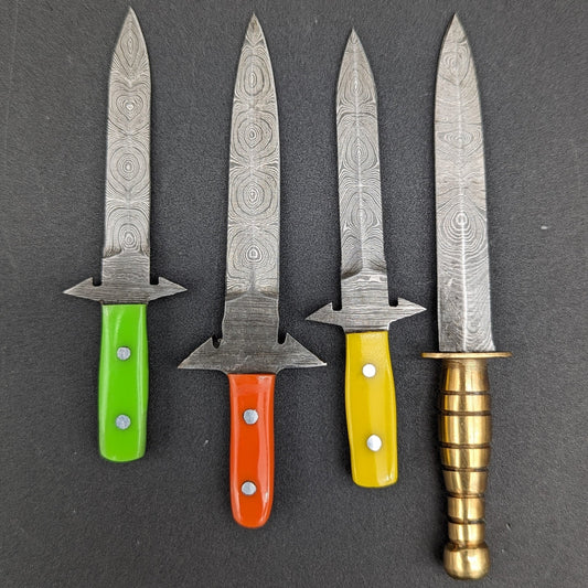 Broadsword Damascus Steel Dab Tool - Meech Madness Smoke Shop