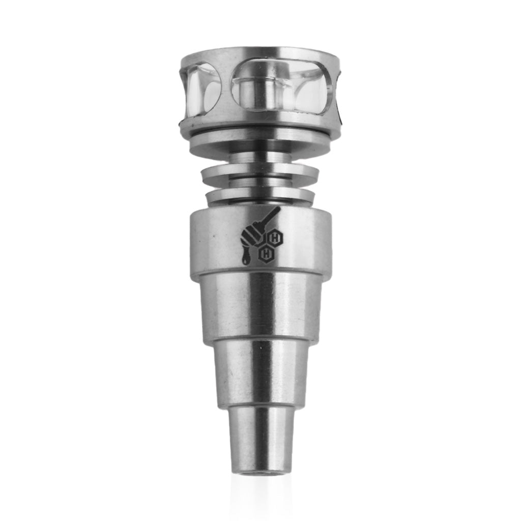 Honeybee Herb Titanium 6 IN 1 Cage Hybrid Dab Dab Nail