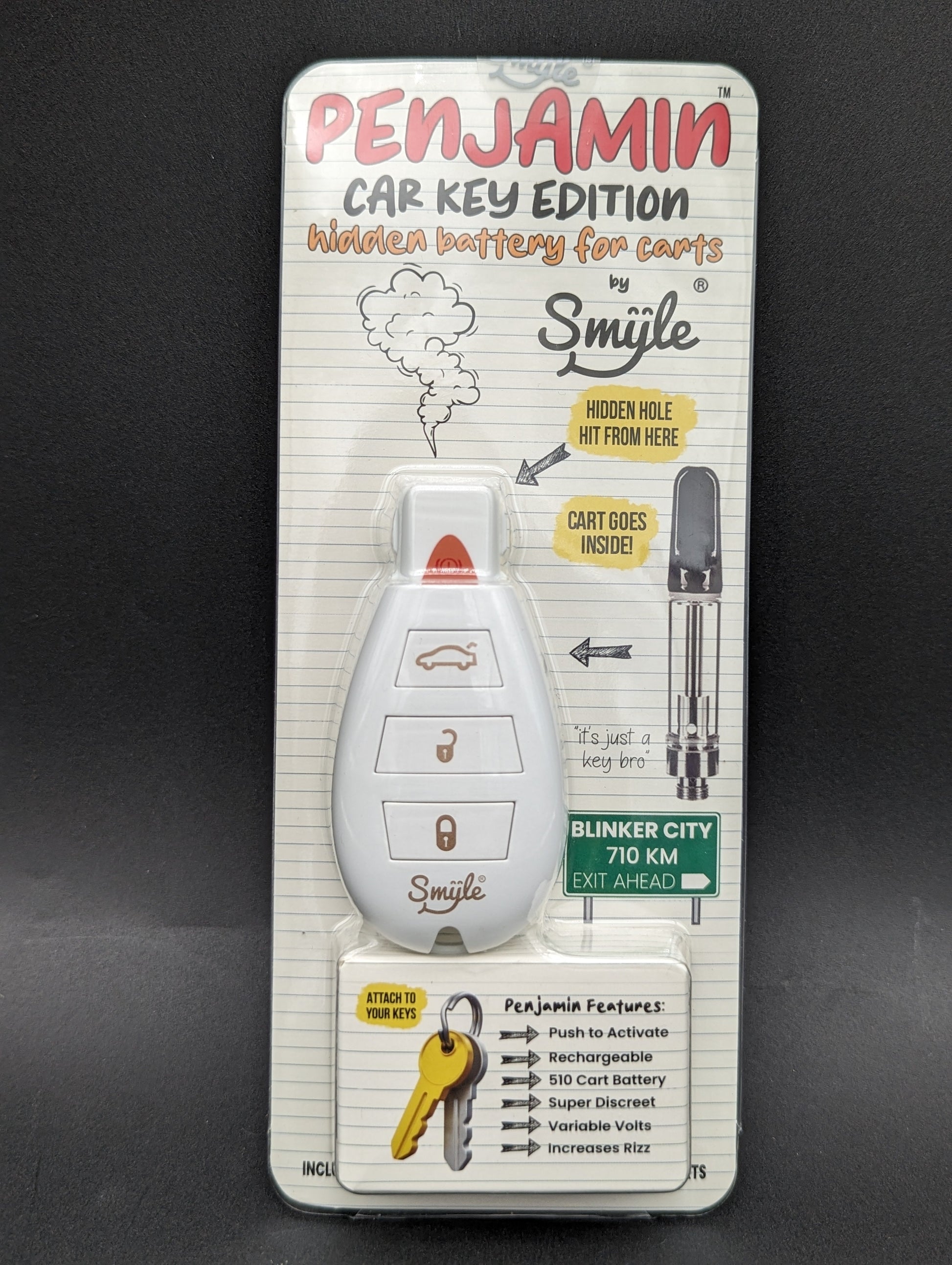 Car Key Penjamin by Smyle™ Labs-Avernic Smoke Shop