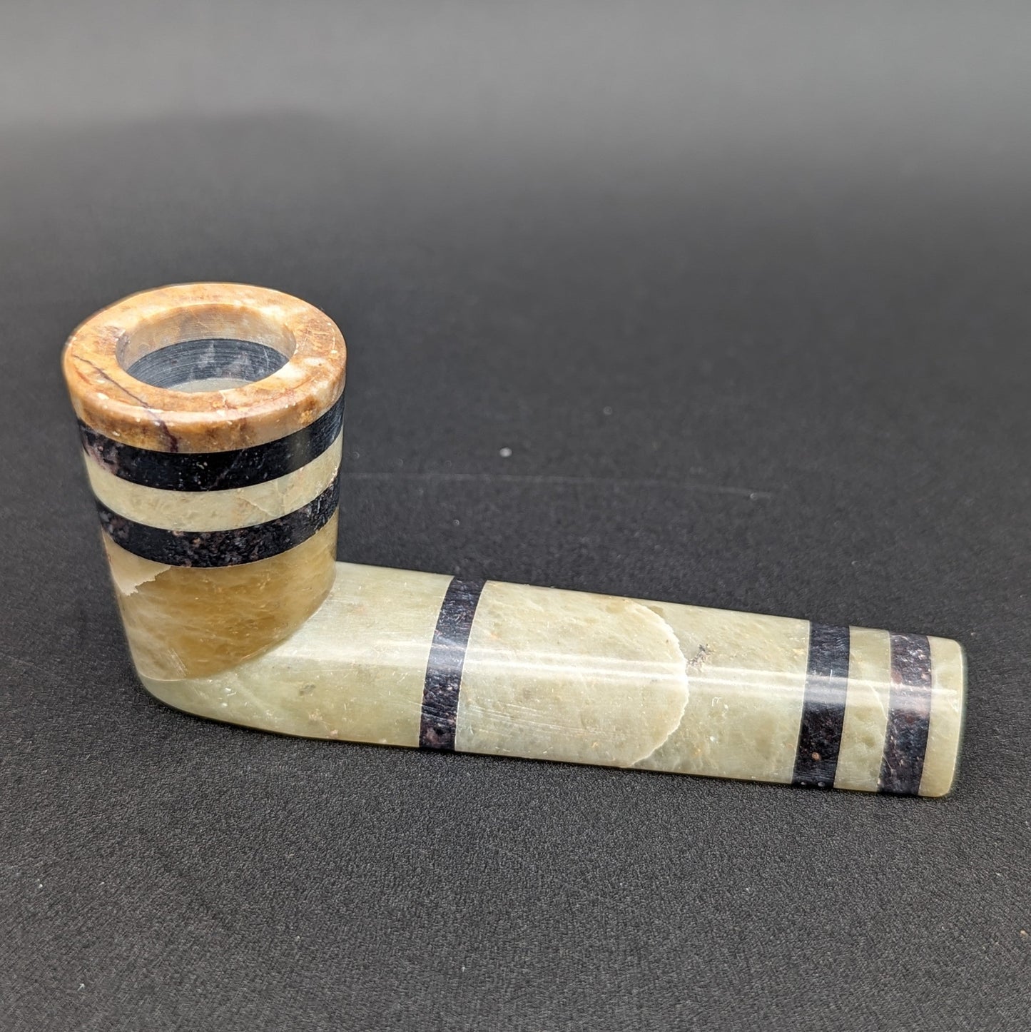 Carved Stone Pipe - 3.5"-Avernic Smoke Shop