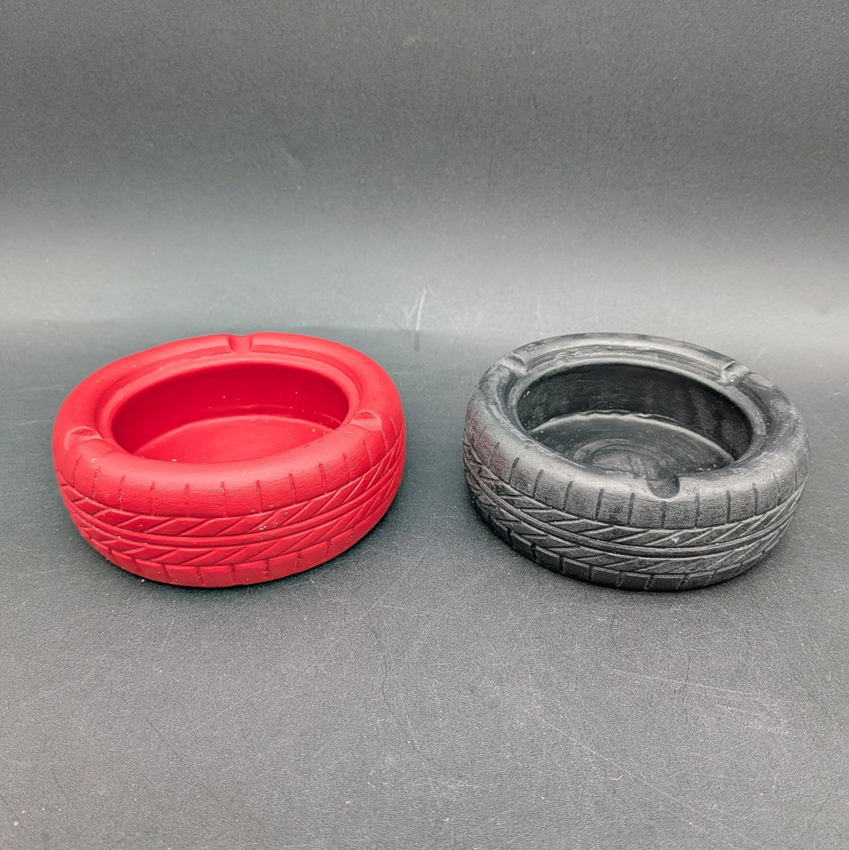 Cement Tire Ashtray 5"