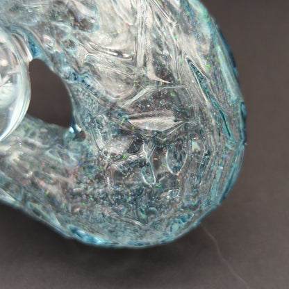 Chaka Glass Ice Cave Sherlock Pipe - Meech Madness Smoke Shop