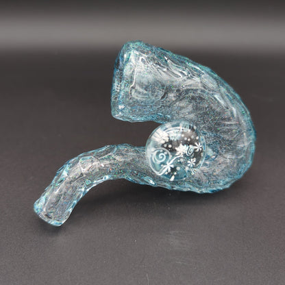 Chaka Glass Ice Cave Sherlock Pipe - Meech Madness Smoke Shop