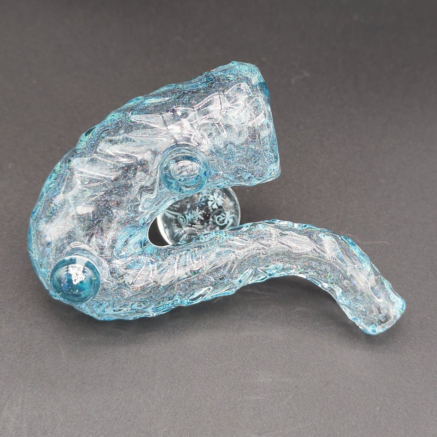 Chaka Glass Ice Cave Sherlock Pipe - Meech Madness Smoke Shop
