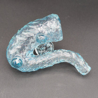 Chaka Glass Ice Cave Sherlock Pipe - Meech Madness Smoke Shop