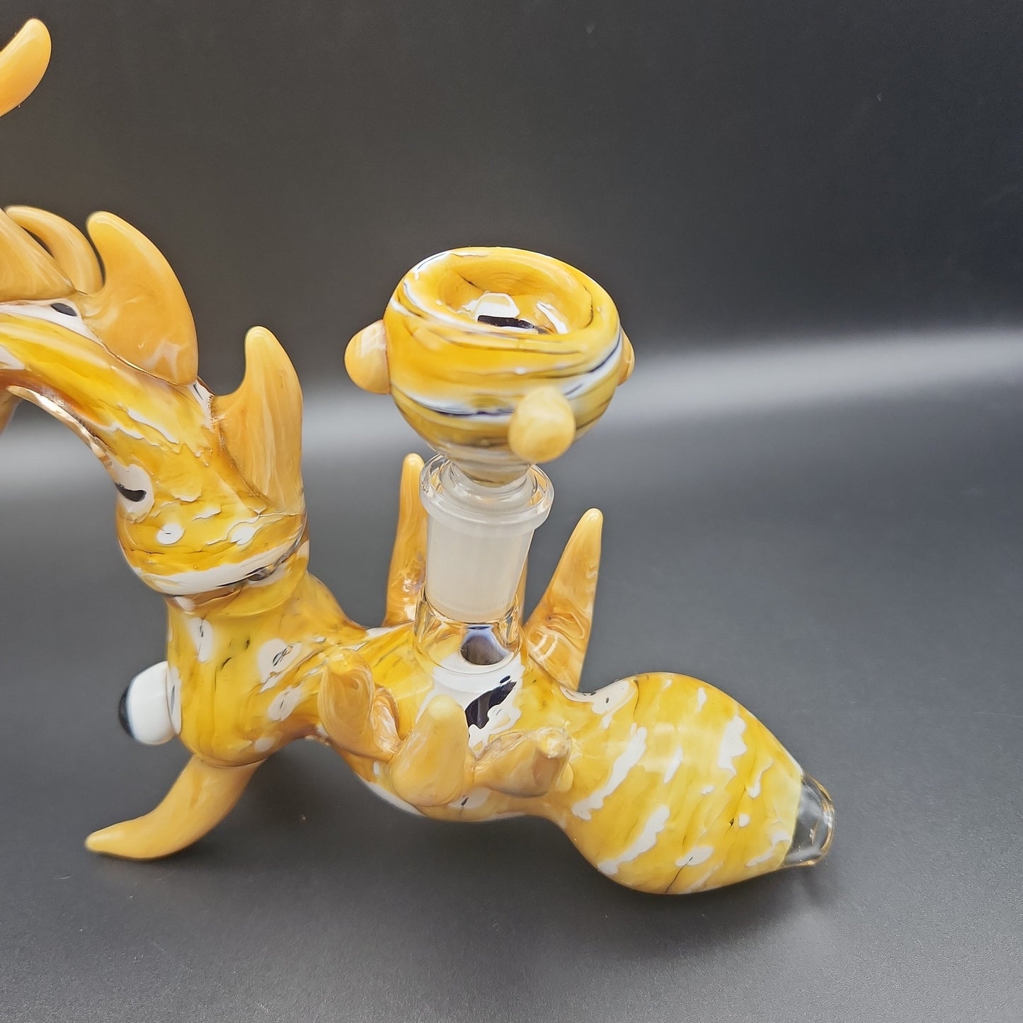 Chasing Dragons Hand Pipe | 10" | 14mm - Avernic Smoke Shop