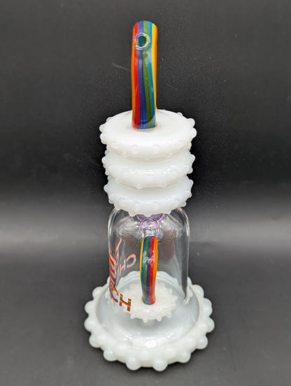 Cheech Glass - 10" Cheech Vibes Only Water Pipe