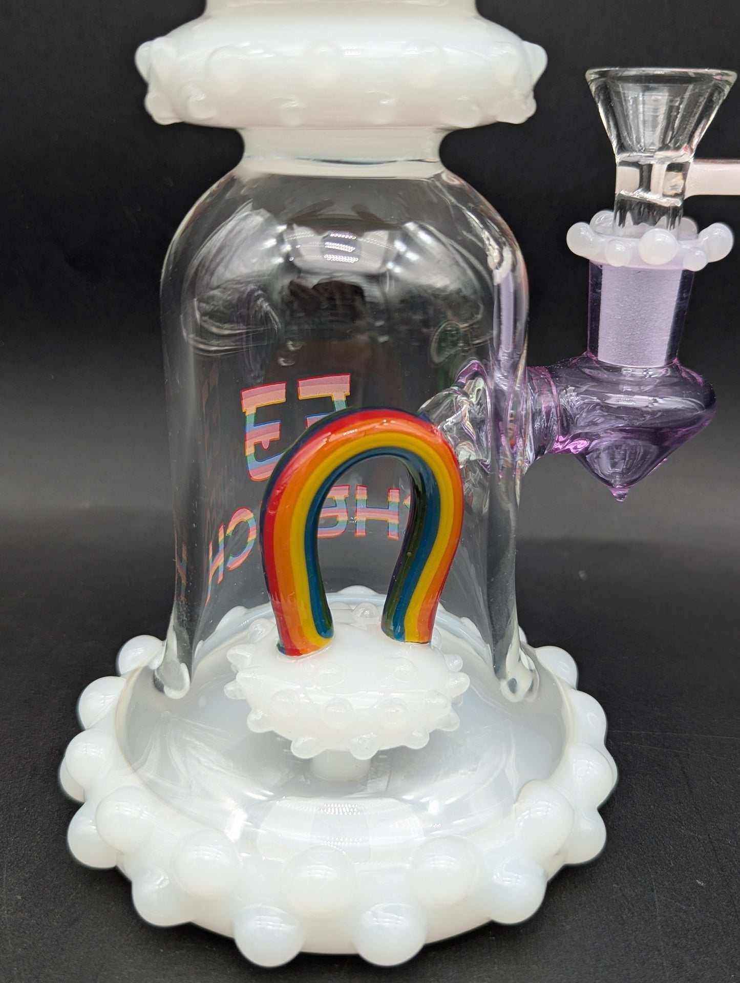 Cheech Glass - 10" Cheech Vibes Only Water Pipe