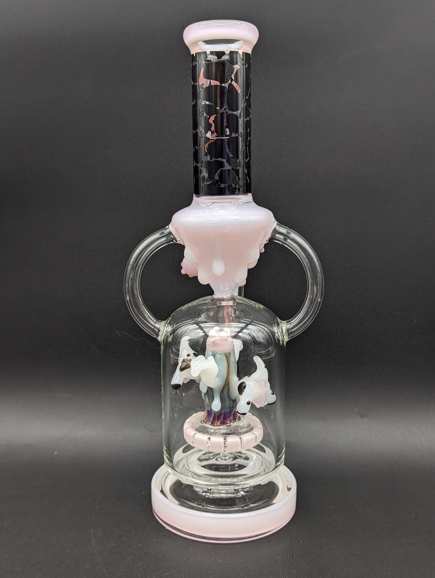 Cheech Glass - 12" Moo Juice Rig Water Pipe-Avernic Smoke Shop