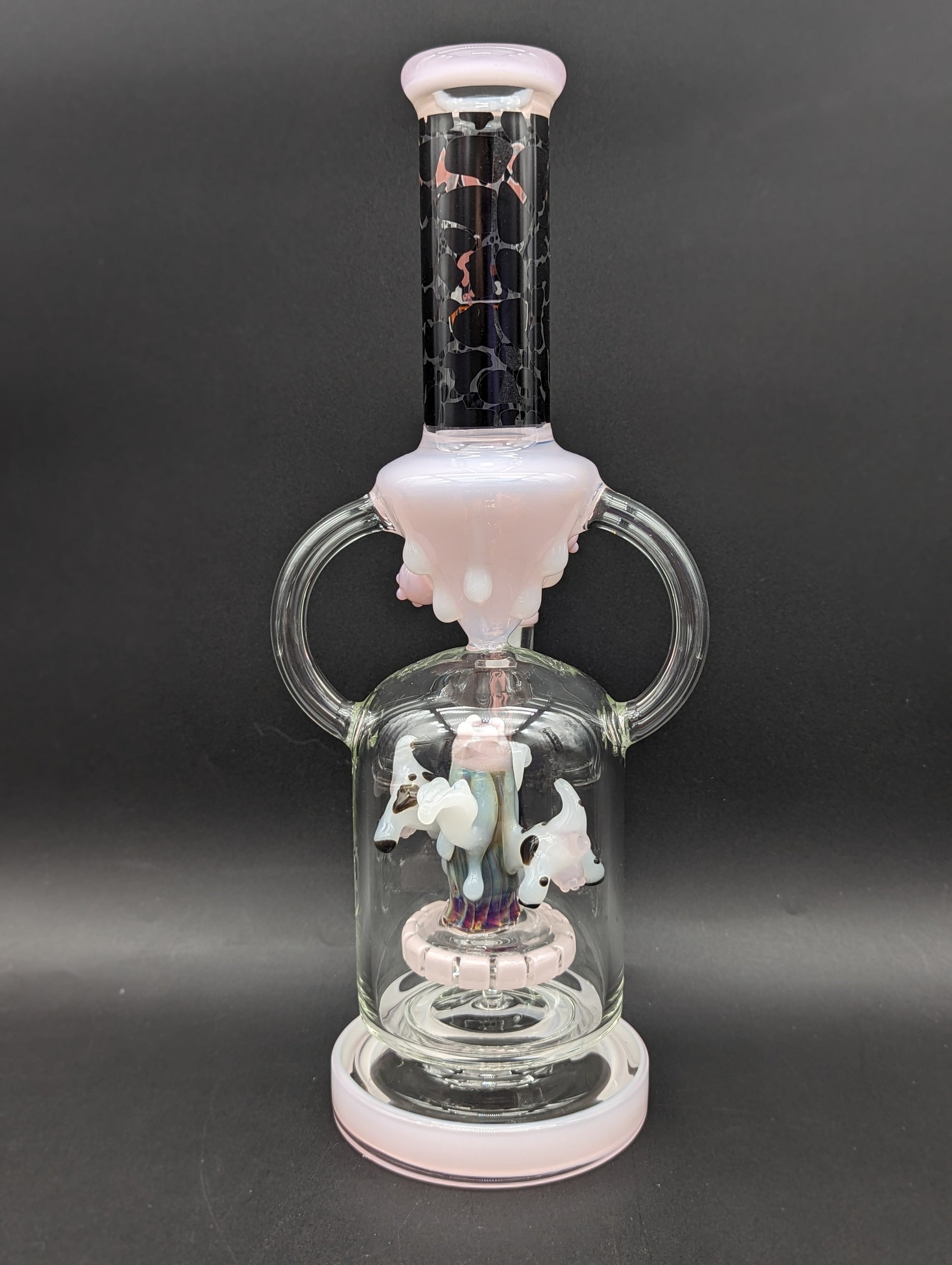 Cheech Glass - 12" Moo Juice Rig Water Pipe-Avernic Smoke Shop