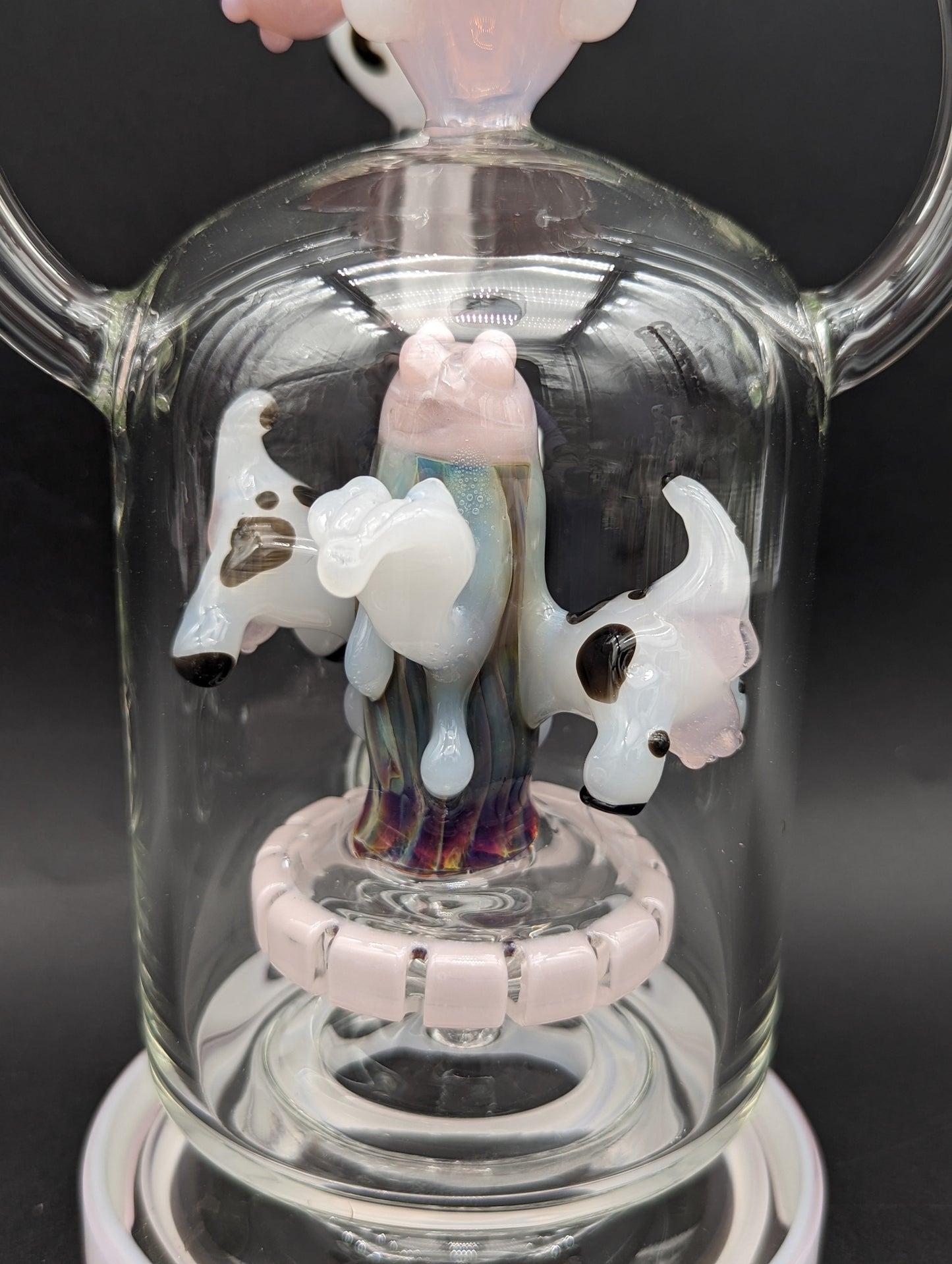 Cheech Glass - 12" Moo Juice Rig Water Pipe-Avernic Smoke Shop