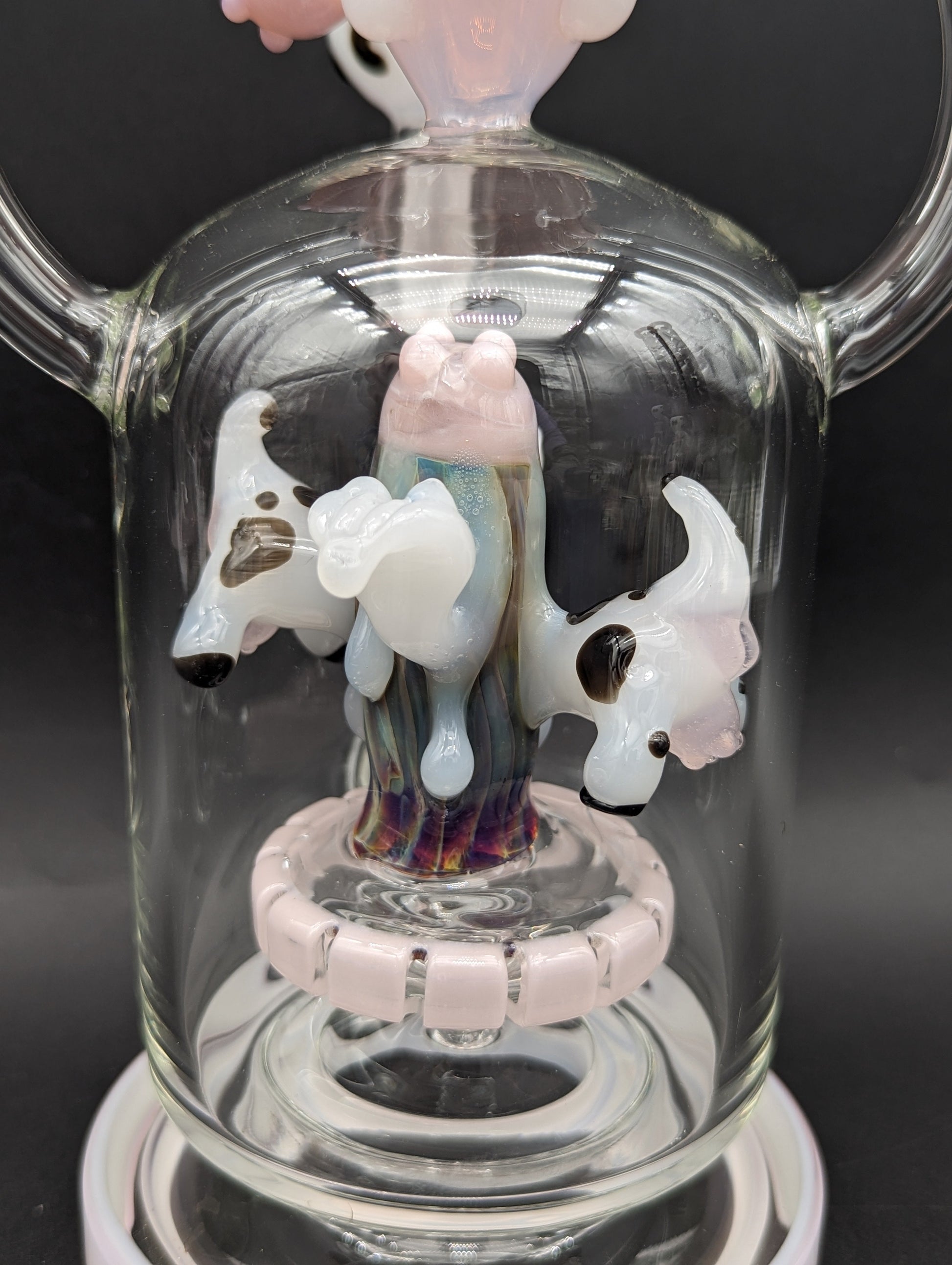 Cheech Glass - 12" Moo Juice Rig Water Pipe-Avernic Smoke Shop