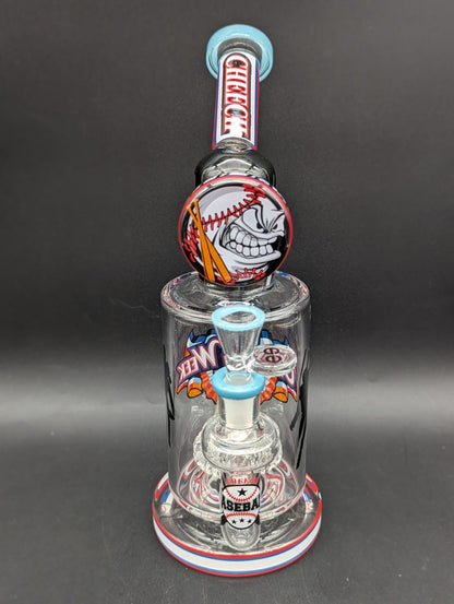 Cheech Glass - 12" Take Me Out to the Ball Game Water Pipe - Meech Madness Smoke Shop