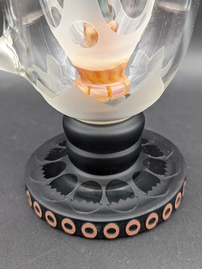 Cheech Glass - 14" Rooster in an Egg Water Pipe - Meech Madness Smoke Shop