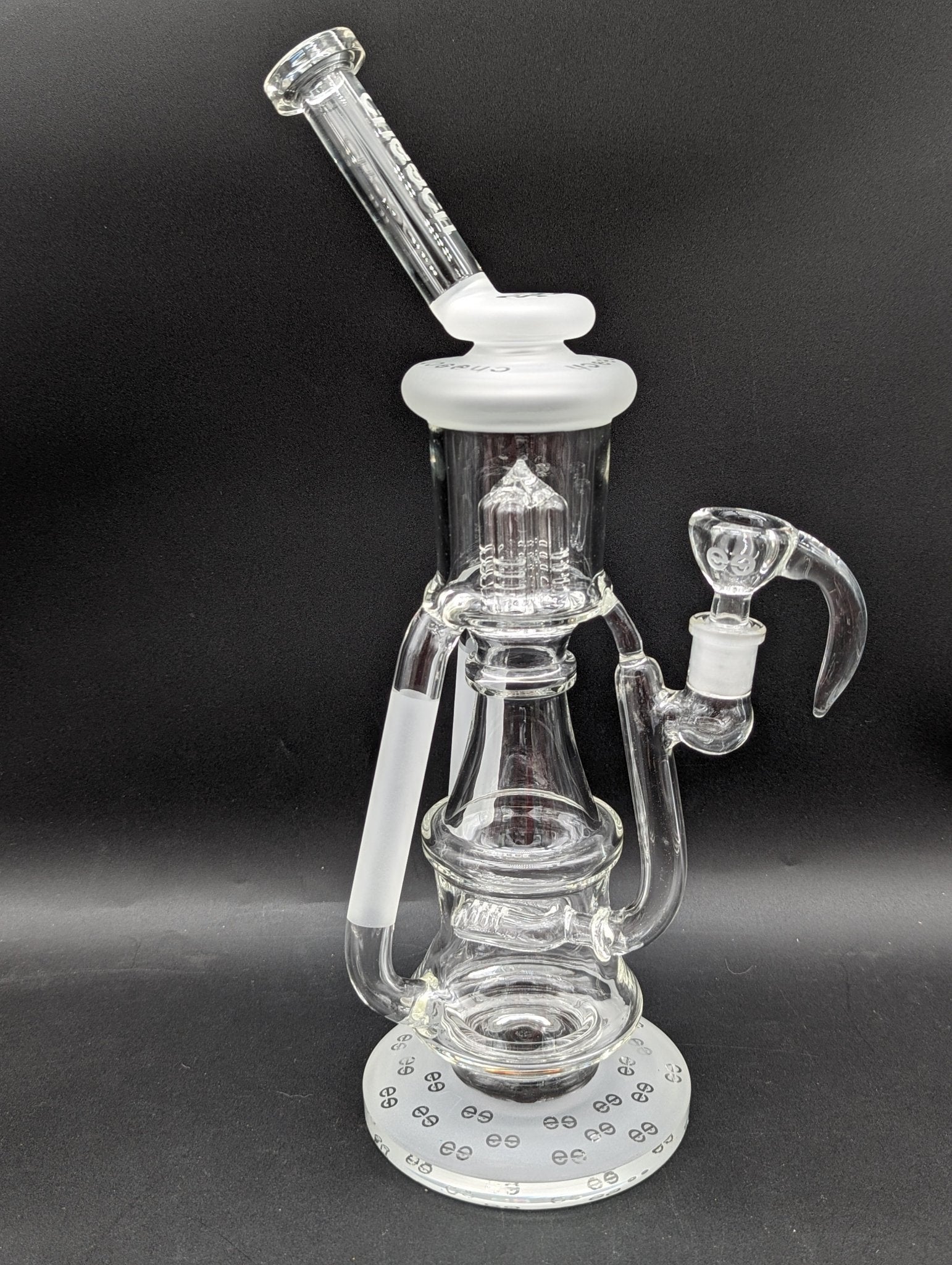 Cheech Glass - 14" Tree Perc Recycler Water Pipe - Meech Madness Smoke Shop