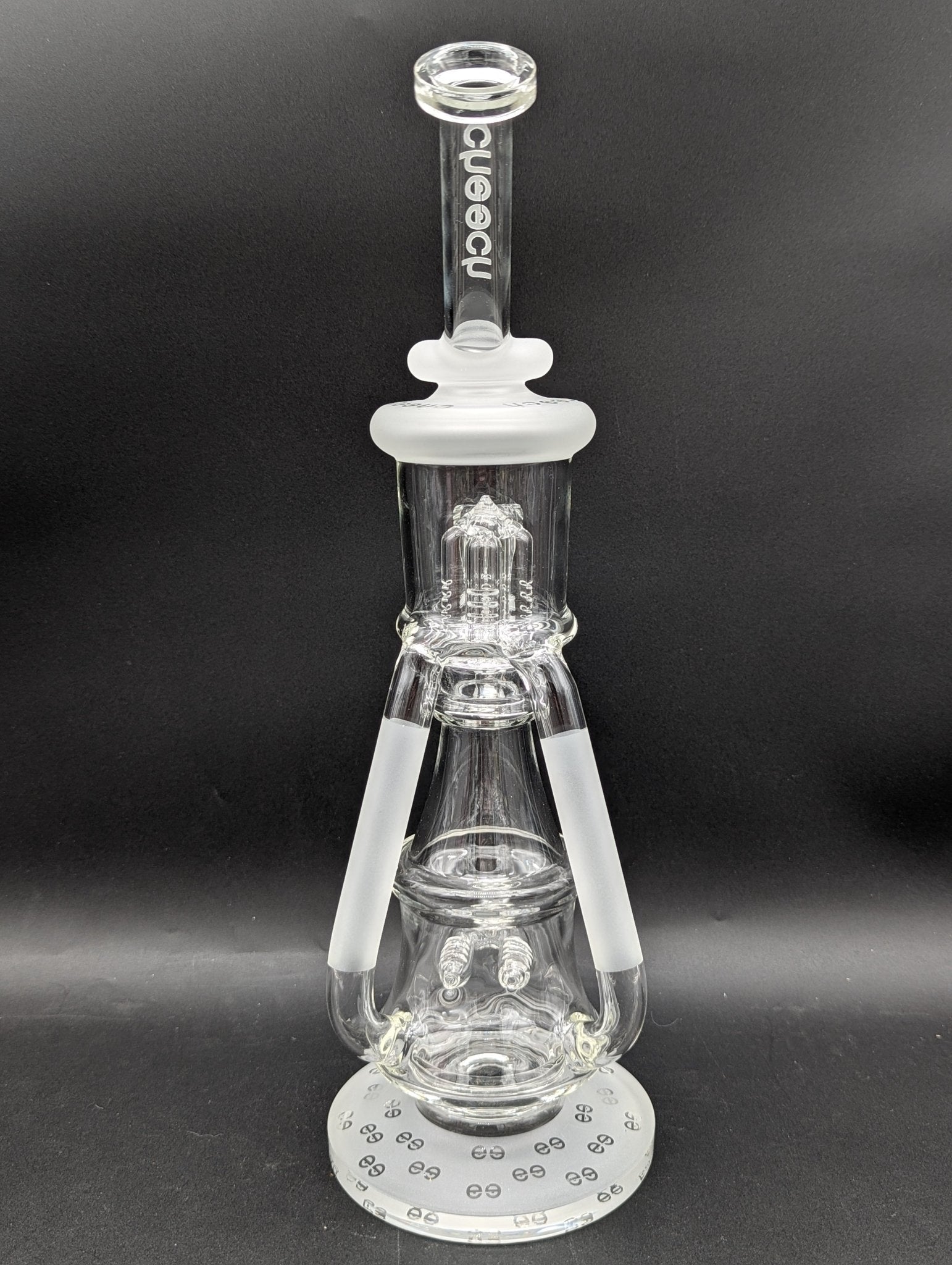 Cheech Glass - 14" Tree Perc Recycler Water Pipe - Meech Madness Smoke Shop