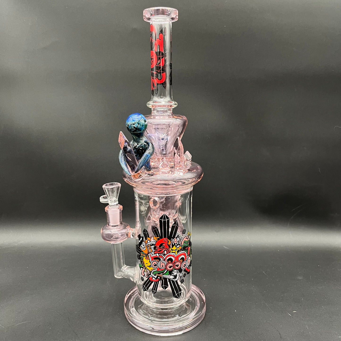 Cheech Glass - 15.5" Little Alien Guard Water Pipe