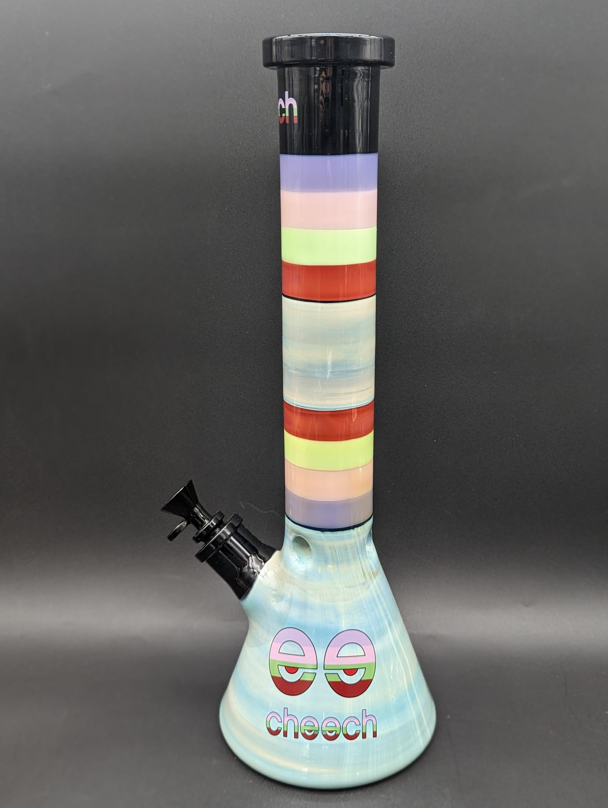 Cheech Glass - 16" Doing Too Much Beaker Water Pipe - Meech Madness Smoke Shop