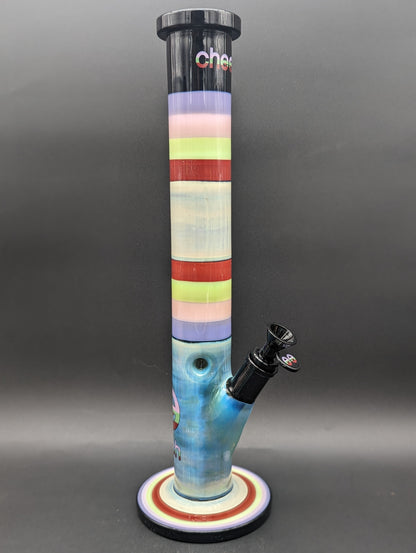 Cheech Glass - 16" Doing Too Much Straight Water Pipe-Avernic Smoke Shop