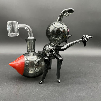 Cheech Glass - 5.7" Evil Ant Plotting Water Pipe