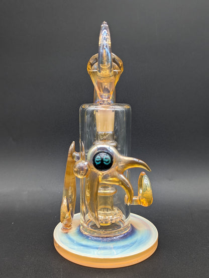 Pipa de agua Cheech Glass de 8" de estilo muy recatado