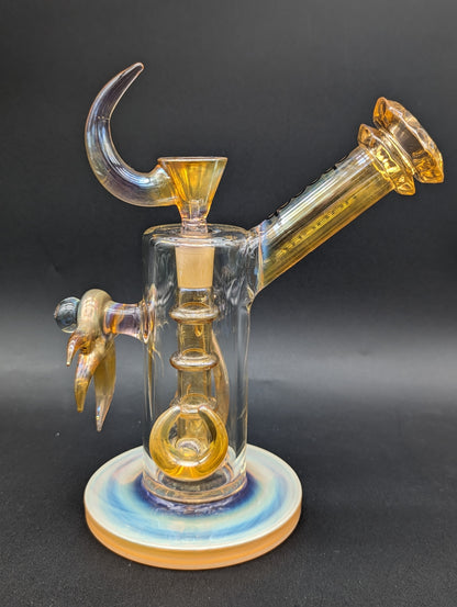 Pipa de agua Cheech Glass de 8" de estilo muy recatado