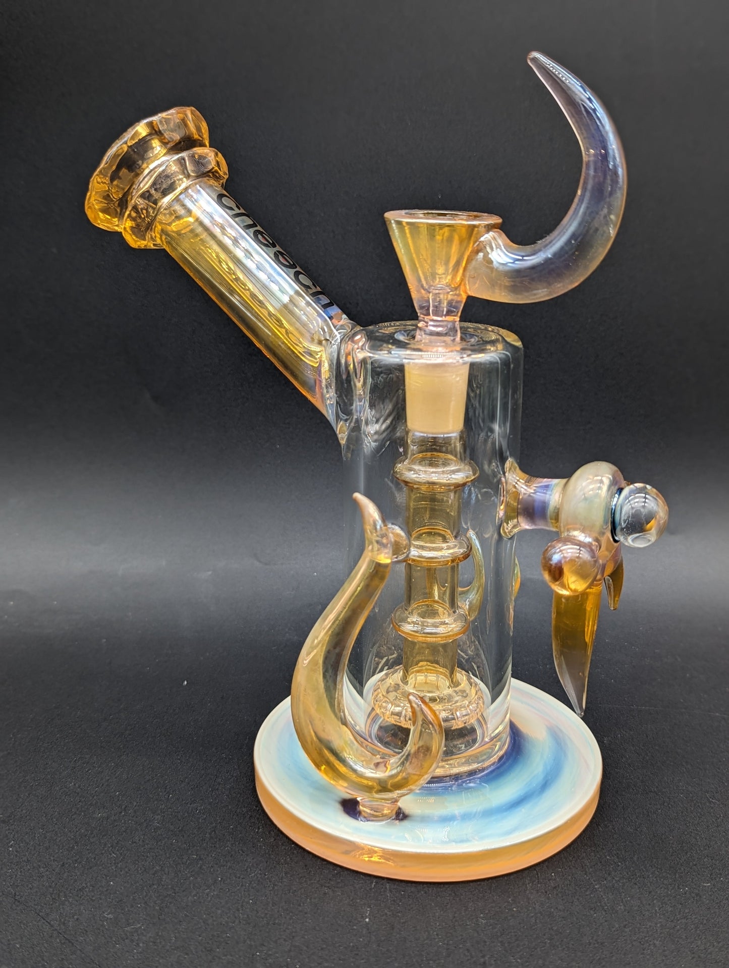 Pipa de agua Cheech Glass de 8" de estilo muy recatado