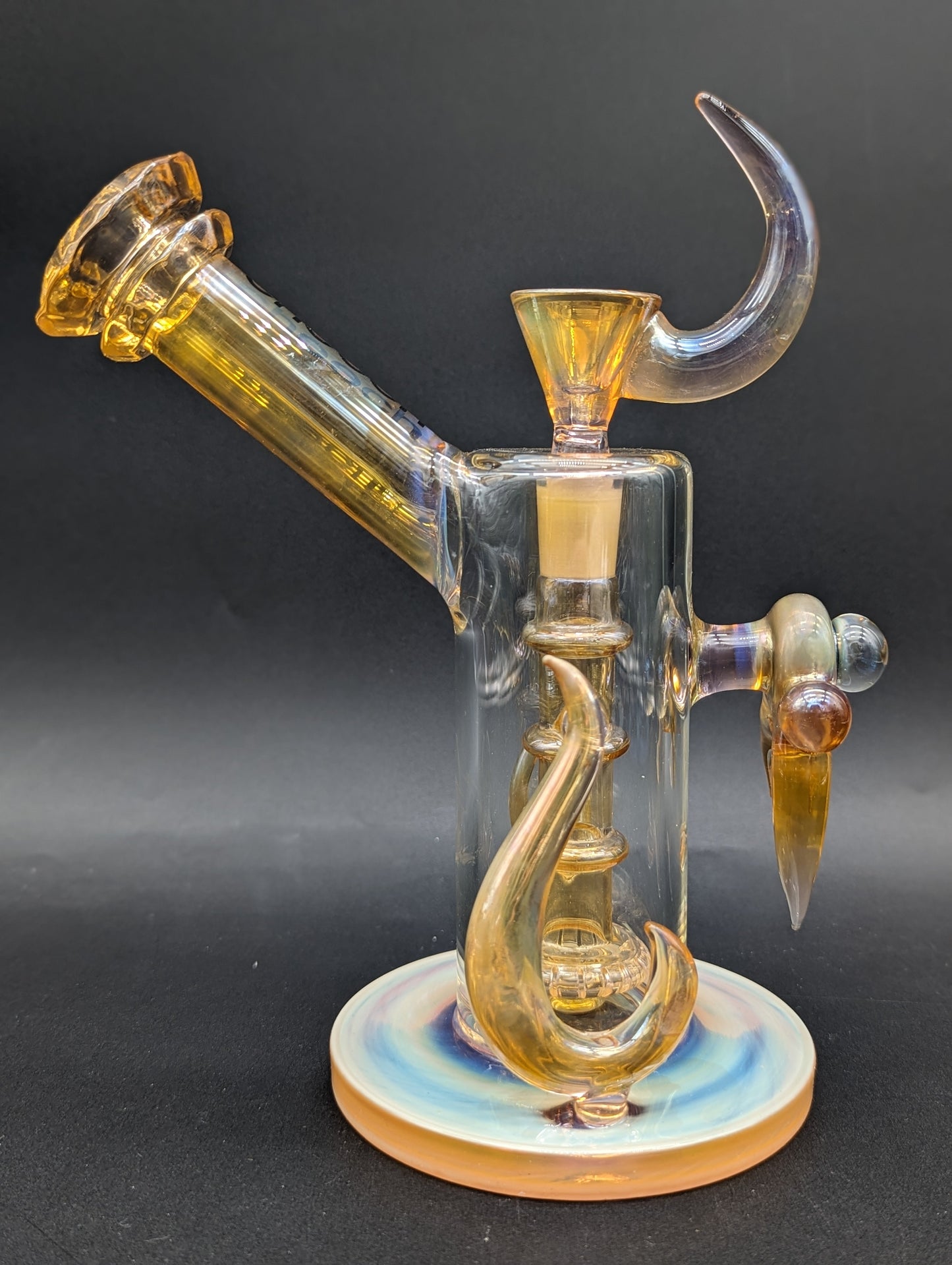 Pipa de agua Cheech Glass de 8" de estilo muy recatado