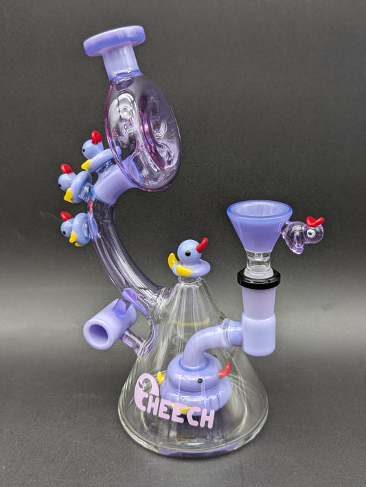 Cheech Glass - 8.5" Duck Rig Water Pipe-Avernic Smoke Shop