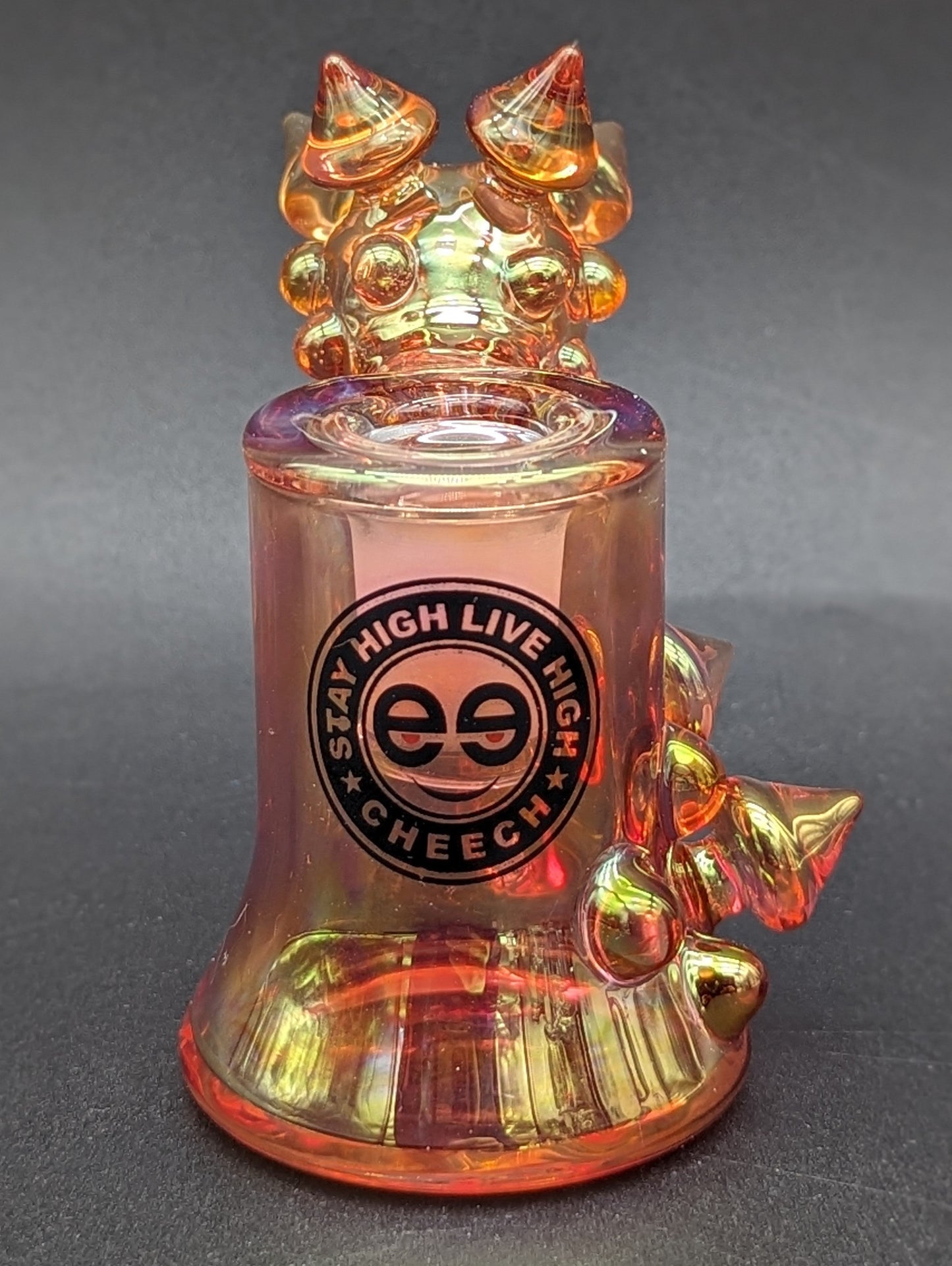 Cheech Glass Fumed Spiked Ash Catcher 14mm