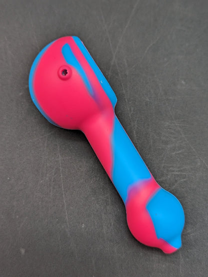 Classic Silicone Spoon Hand Pipe w/ Screen - Meech Madness Smoke Shop