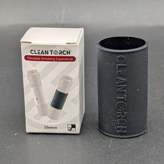 Clean Torch Silicone Sleeve - Black-Avernic Smoke Shop