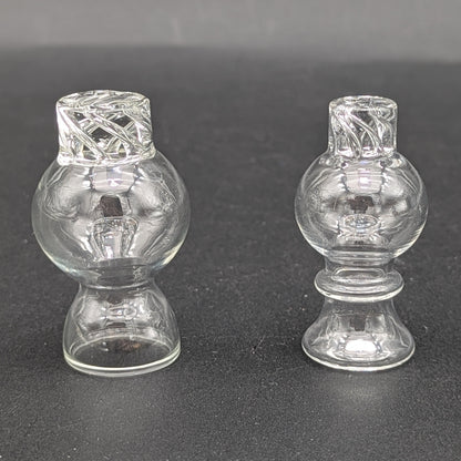 Clear Bubble Spinner Cap-Avernic Smoke Shop
