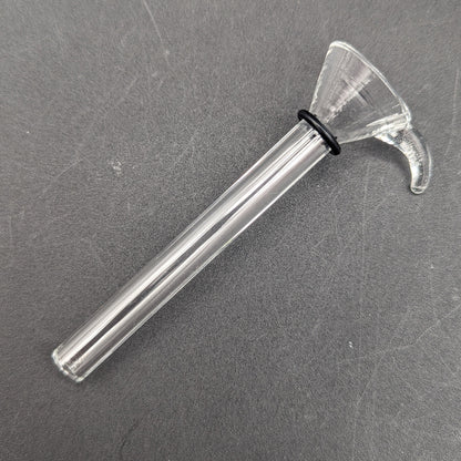 Clear Glass 9mm Slide w/ Rubber Seal-Avernic Smoke Shop