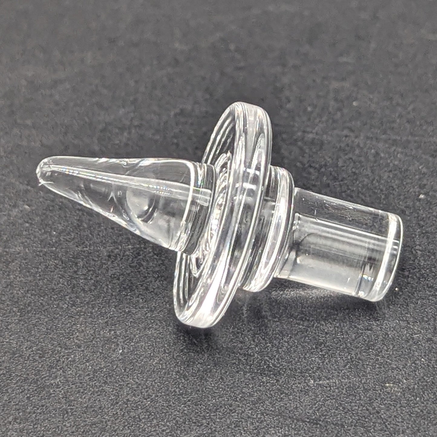 Clear Quartz Plug Carb Cap-Avernic Smoke Shop