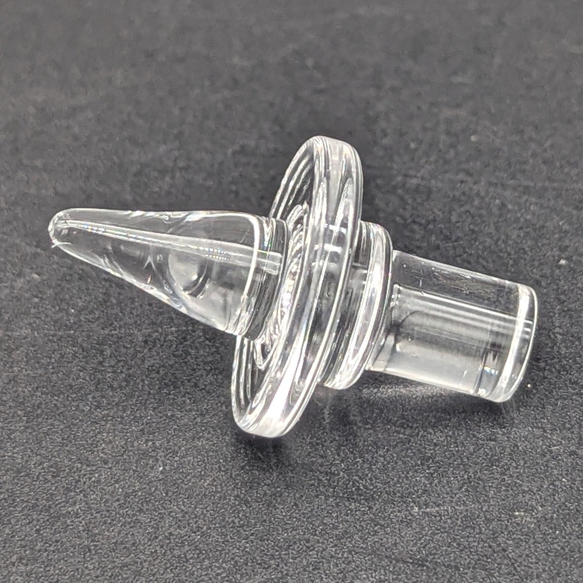 Clear Quartz Plug Carb Cap-Avernic Smoke Shop