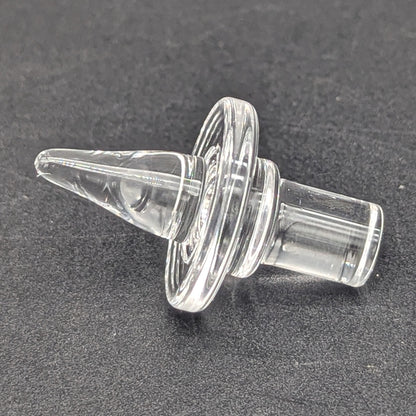 Clear Quartz Plug Carb Cap-Avernic Smoke Shop