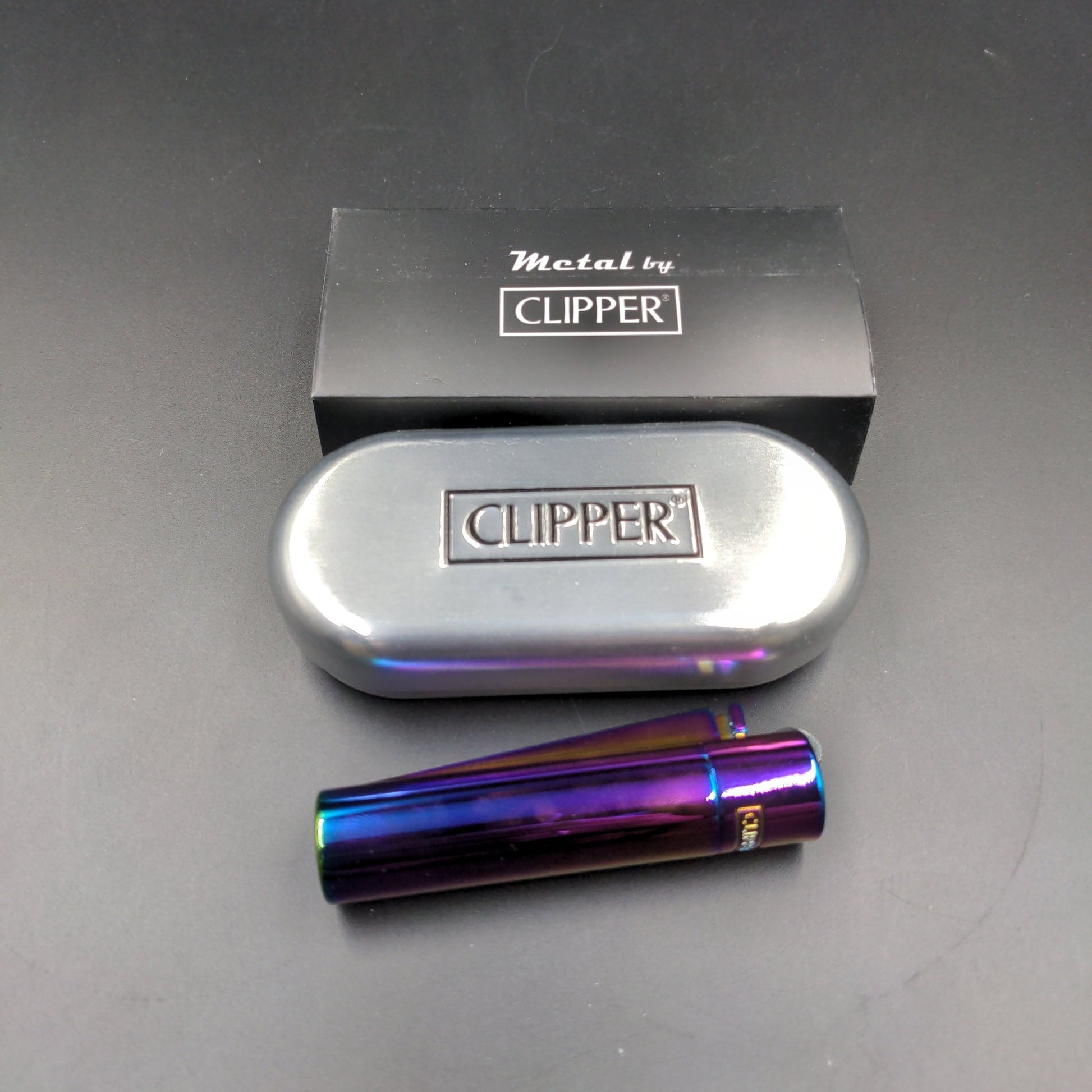 Clipper "ICY" Refillable Butane Lighter - Metal - Meech Madness Smoke Shop