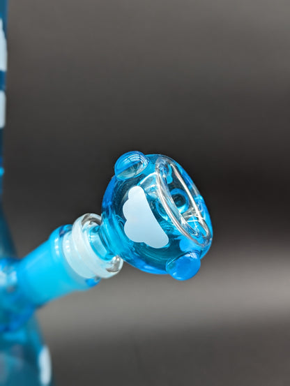Cloudy Skies Beaker Bong 10"-Avernic Smoke Shop