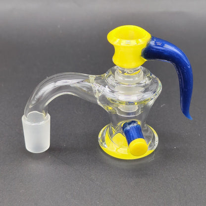 Color Matched Dry Ash Catcher + Bowl Set 18mm - Meech Madness Smoke Shop