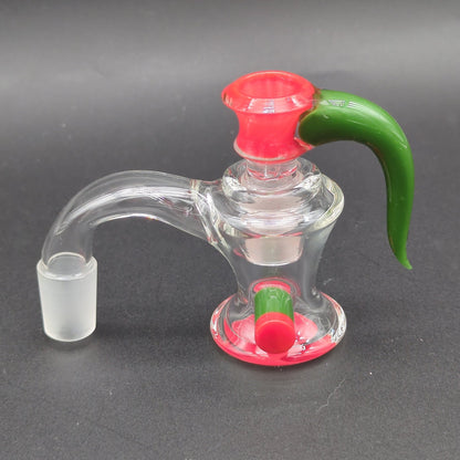 Color Matched Dry Ash Catcher + Bowl Set 18mm - Meech Madness Smoke Shop