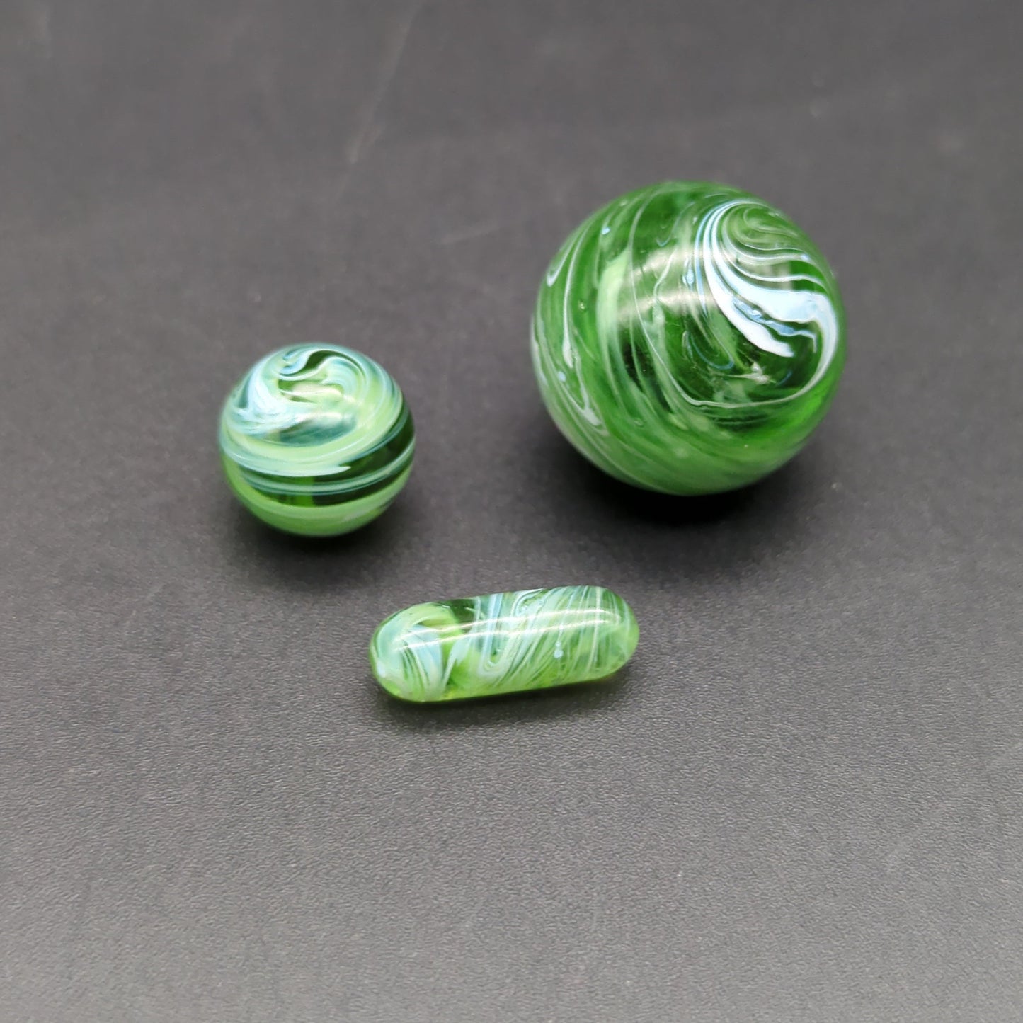 Color Swirl Marble + Pill Set for Terp Slurpers - Avernic Smoke Shop