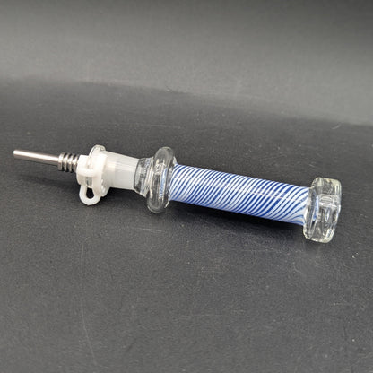 Color Swirl Mini Glass Nectar Collector